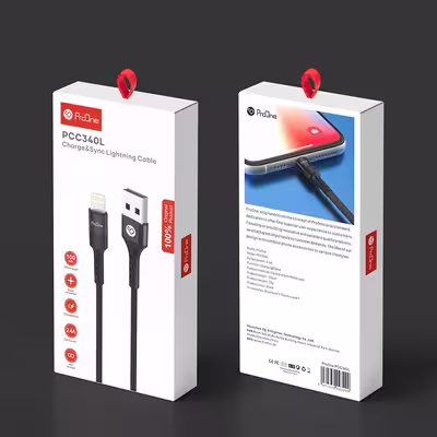 کابل تبدیل USB به لایتنینگ پرووان مدل PCC340L طول 1 متر