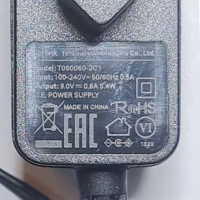 آداپتور 9 ولت 600 میلی آمپر تی پی لینک مدل KSRE-TP9-600