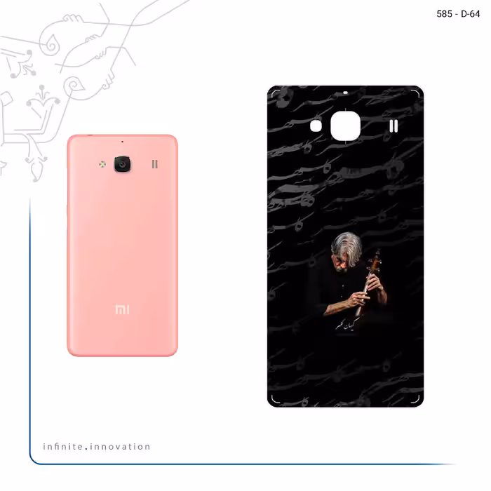 برچسب پوششی ماهوت مدل Kayhan Kalhor مناسب برای گوشی موبایل شیائومی Redmi 2