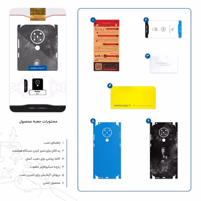 برچسب پوششی ماهوت مدل Al Pacino-FullSkin مناسب برای گوشی موبایل نوکیا 5.3