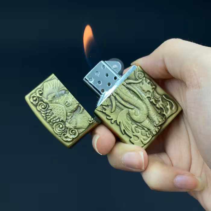 فندک مدل سنگی طرح فیل کد DKD-859