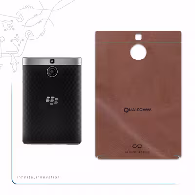 برچسب پوششی ماهوت مدل MNL-QLQM مناسب برای گوشی موبایل بلک بری Passport Silver Edition