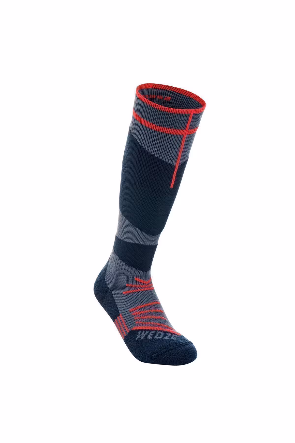 جوراب های اسکی بچه WEDZE LACIVERT 500 Decathlon