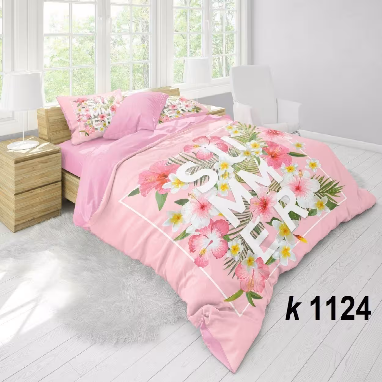 سرویس روتختی ترک إو turkev کد K-1124 دونفره 6 تکه