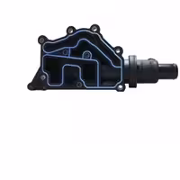 پوسته هوزینگ ترموستات مگان 1600 نیکوپارت کد ID 42006024