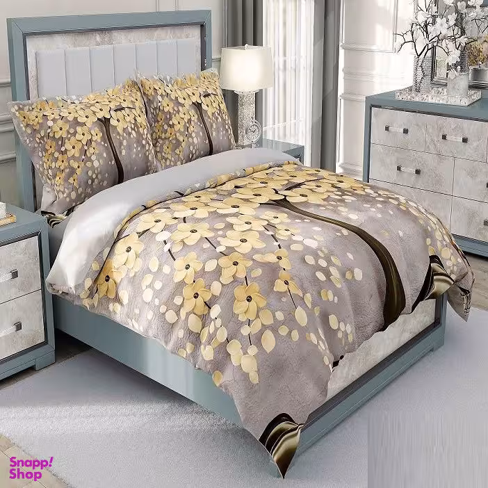 سرویس خواب طرح سه بعدی دونفره کد 2112 شش نفره دو تکه