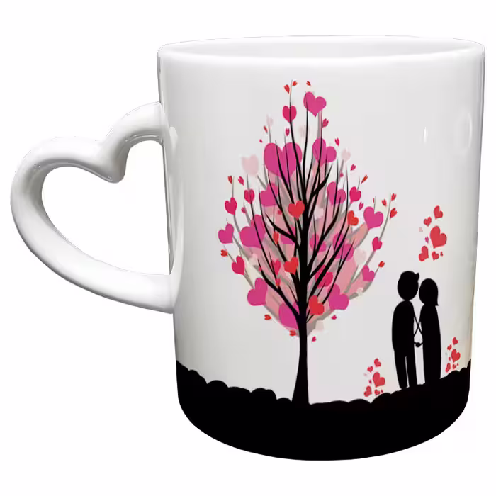 خرید ماگ-لیوان  دسته ساده  عاشقانه کد 234