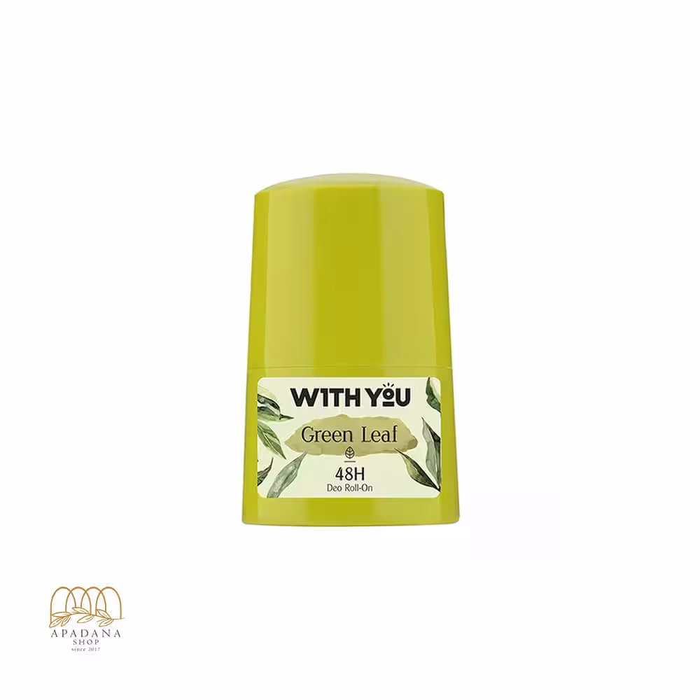 مام رول ضد تعریق ویت یو مدل With you مدل Green Leaf