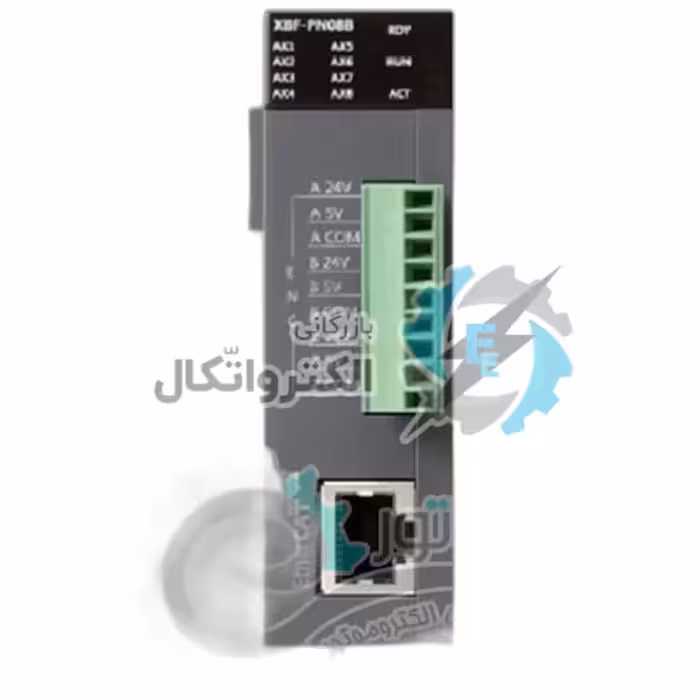 ماژول موقعیت شبکه اترکت 8 محور فقط مناسب XEC سری U برند ال اس LS کد فنی LS-XBF-PN08B ساخت کره جنوبی