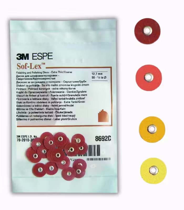 دیسک پرداخت و پالیش کامپوزیت سافلکس تری ام – 3M Sof-Lex