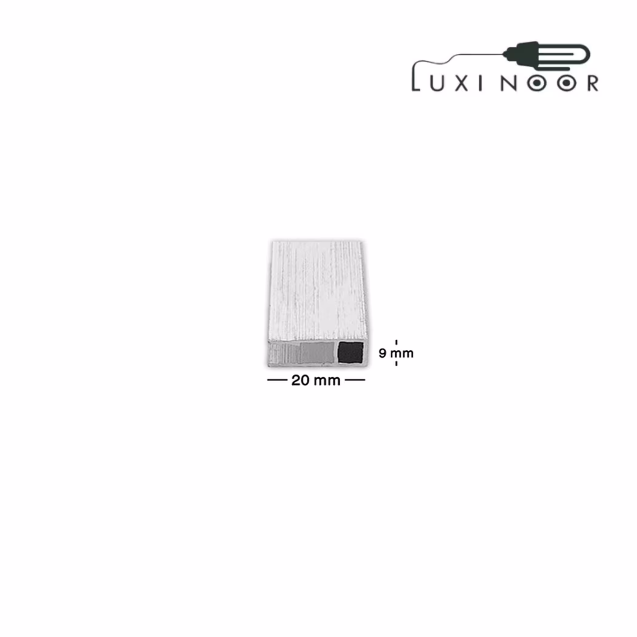 پروفیل چراغ خطی لاینر کشسان - کد 66