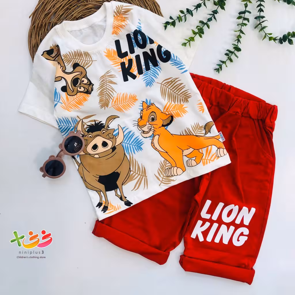 تیشرت شلوارک شیرشاه-تیشرت شلوارک پنبه -تیشرت شلوارک سایز 45 تا سایز 60 -تیشرت شلوارک بچه گانه