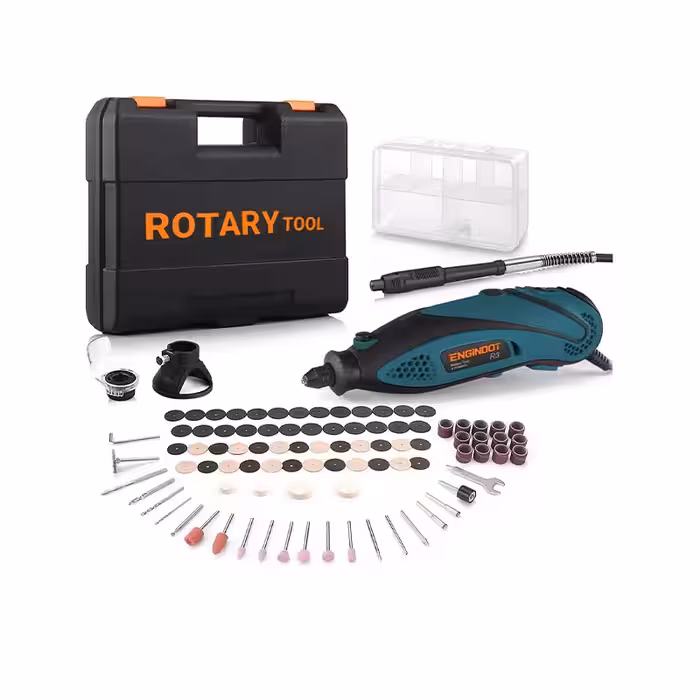 کیت ابزار چرخشی ENGINDOT با شفت فلکس بدون کلید رنگ سبز