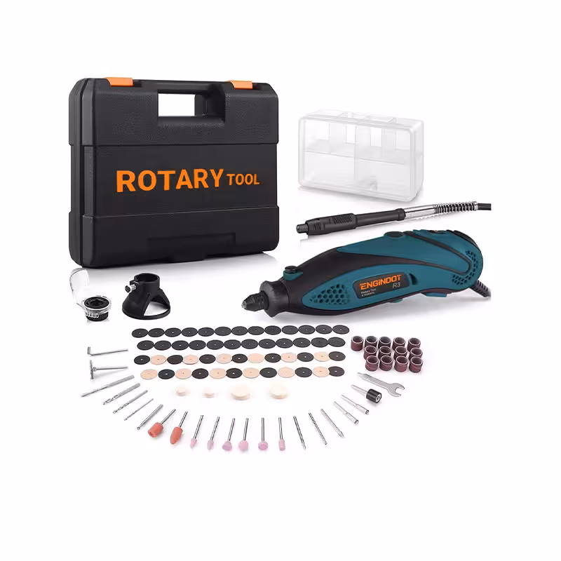 کیت ابزار چرخشی ENGINDOT با شفت فلکس بدون کلید رنگ سبز
