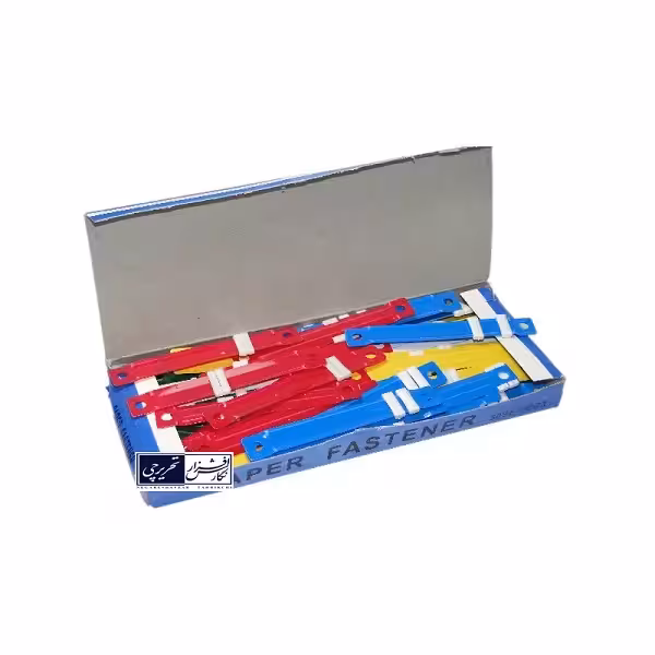 گیره پوشه پلاستیکی (50عددی) - (50Pcs)FASTENER