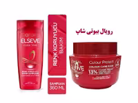 پک شامپو و ماسک موهای رنگ شده مدل COLOR VIVE