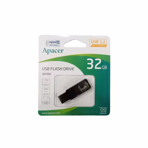 فلش مموری 32 گیگابایت اپیسر مدل AH360 USB 3.2