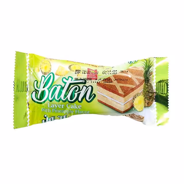 کیک باتون با طعم آناناس آناتا 40 گرمی