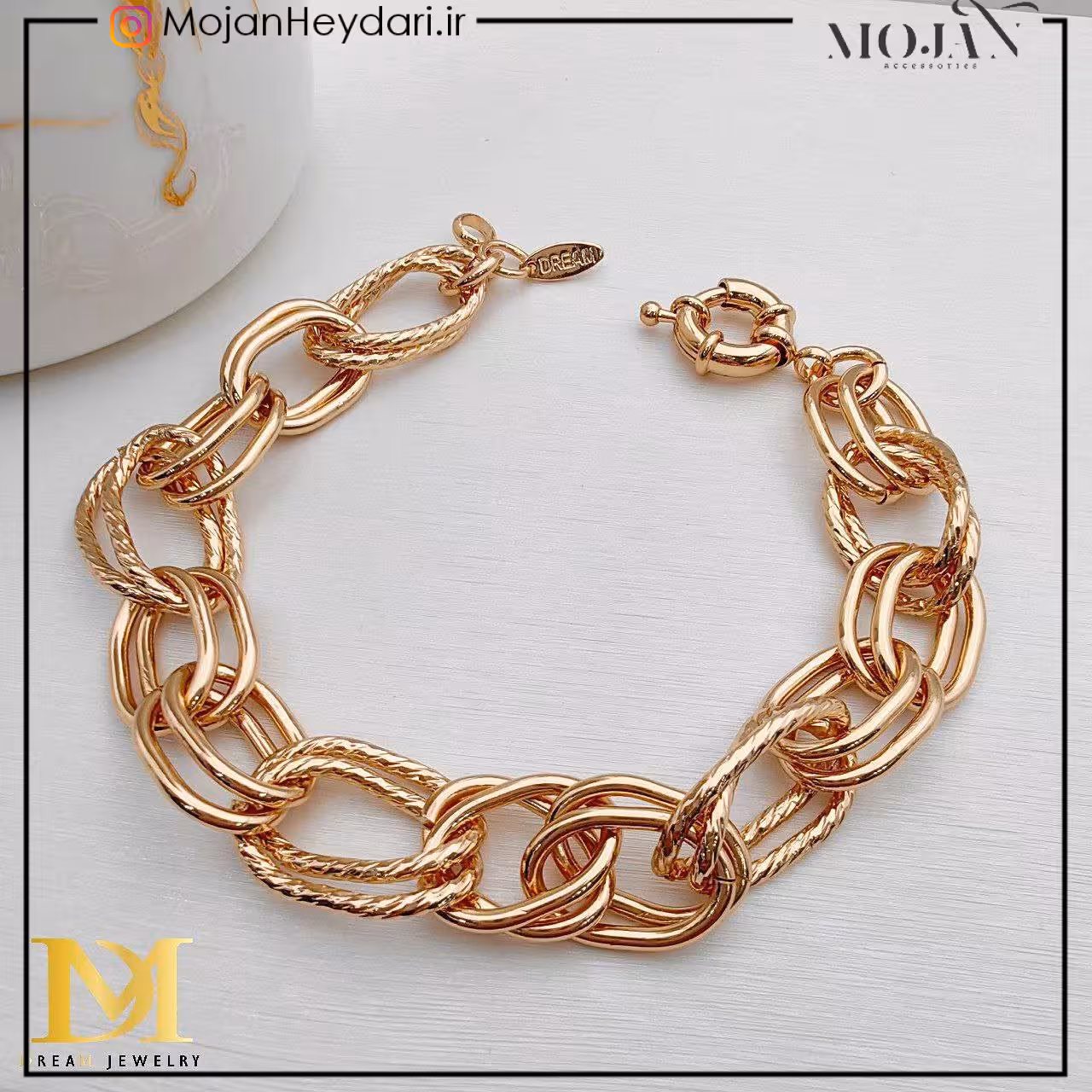 دستبند زنانه ژوپینگ کد xpd1011