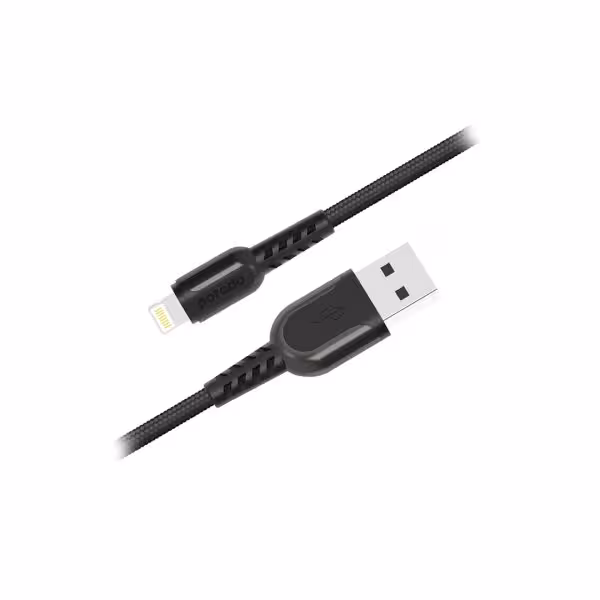 کابل شارژ USB به Lightning پرودو مدل LMETRP24-BK