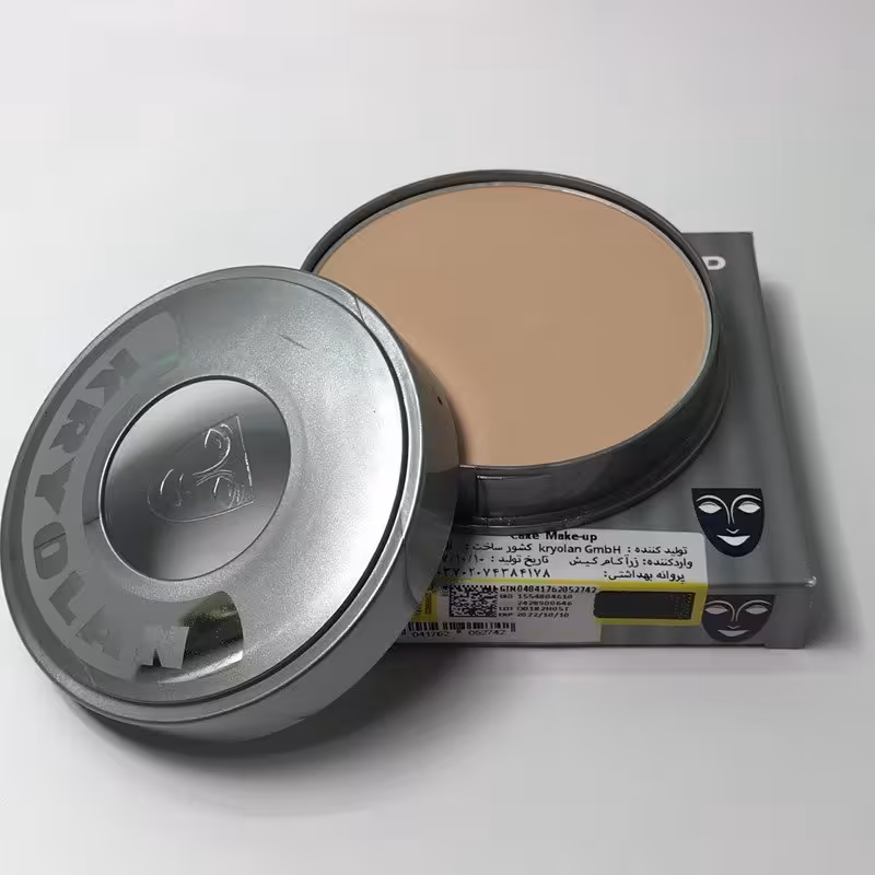 پنکیک زنانه سنگی کریولان شماره 2- KRYOLAN Cake Make up NO2W0 از ژالان شاپ
