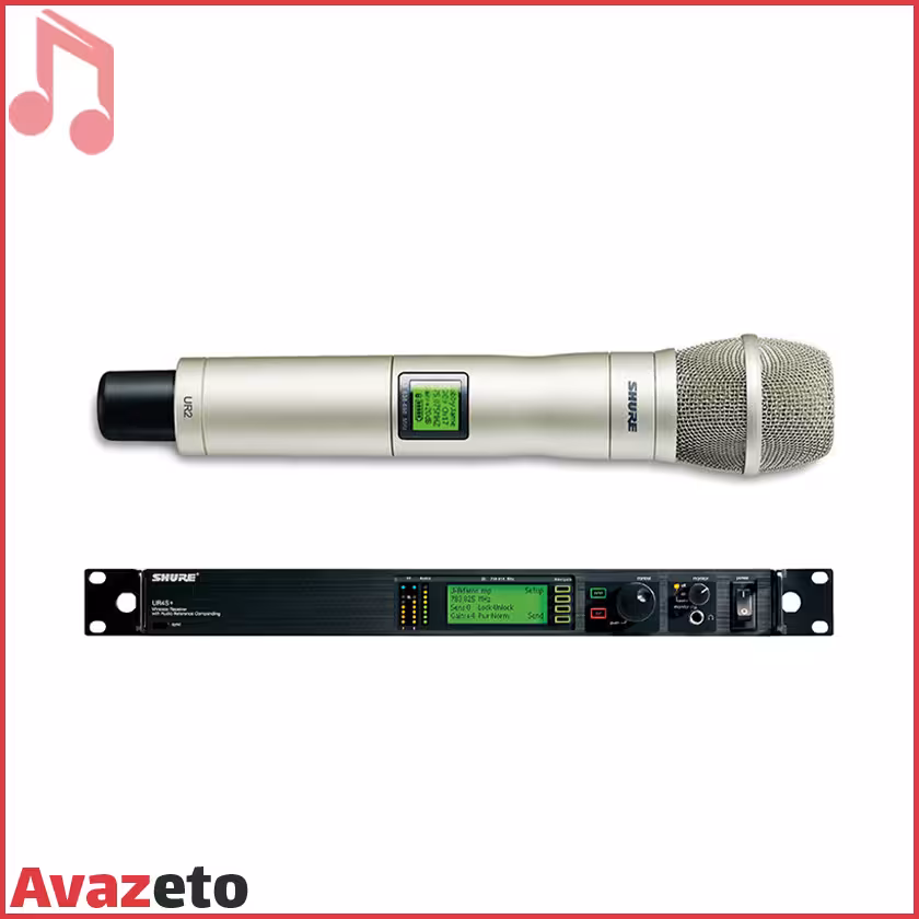 میکروفن بیسیم شور Shure UR4S /UR2/KSM9