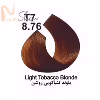 رنگ موی بلوند تنباکویی روشن کاترومرKATROMER شماره 8.76 T7