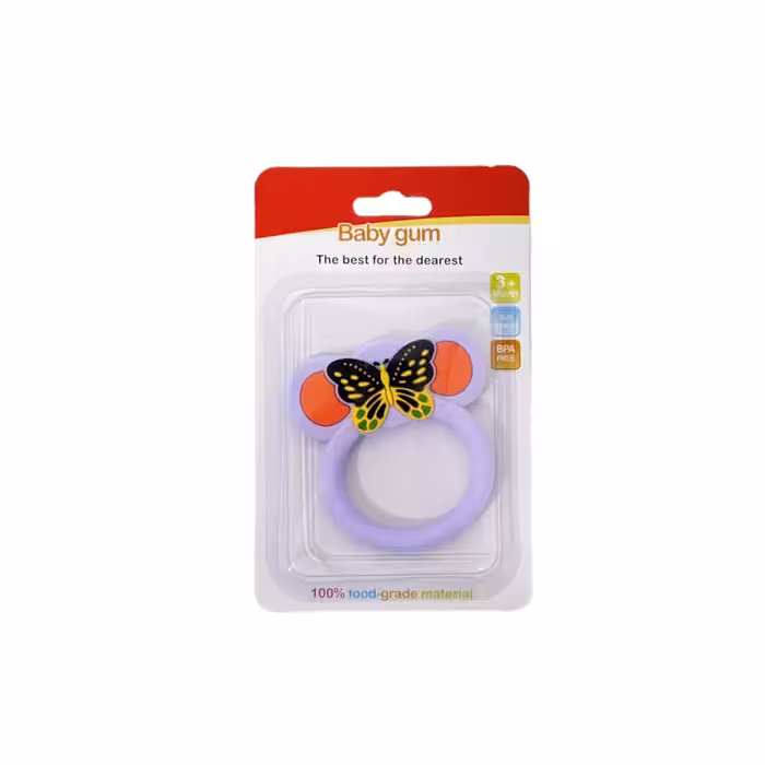 لثه گیر (دندان گیر) سیلیکونی مگمیور Magemior طرح پروانه