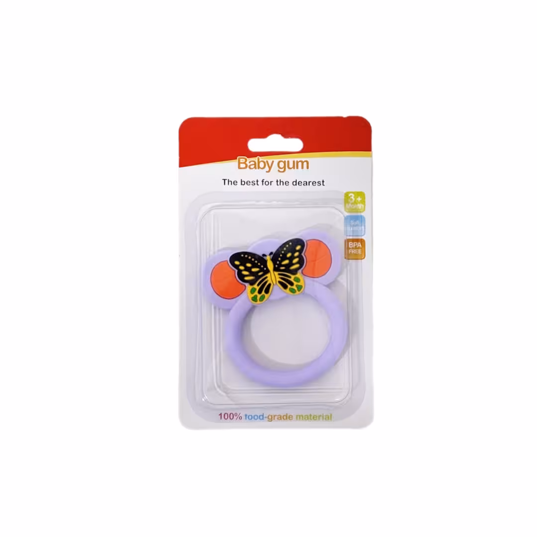 لثه گیر (دندان گیر) سیلیکونی مگمیور Magemior طرح پروانه