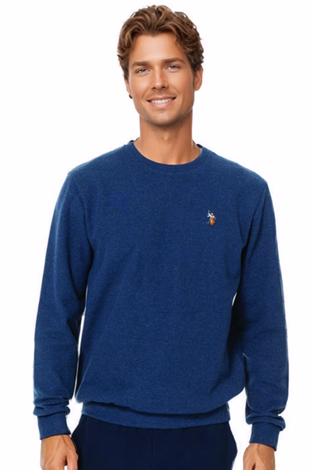 ست پیژامه مردانه مجموعه لباس های 100 ٪ یقه پنبه ای استفاده روزانه و ورزشی نیلیو U.S. Polo Assn.