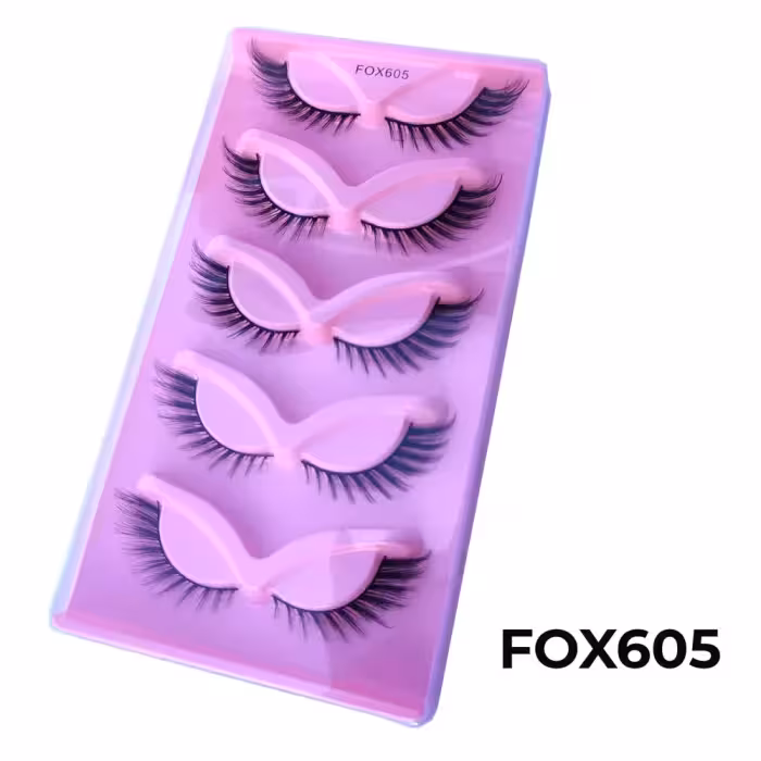 مژه 5 جفتی روباهی فاکس کد FOX605