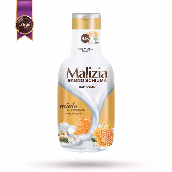 شامپو بدن مالیزیا Malizia مدل عسل و زنجبیل Honey And Ginger حجم 1000 میلی لیتر   (اورجینال)
