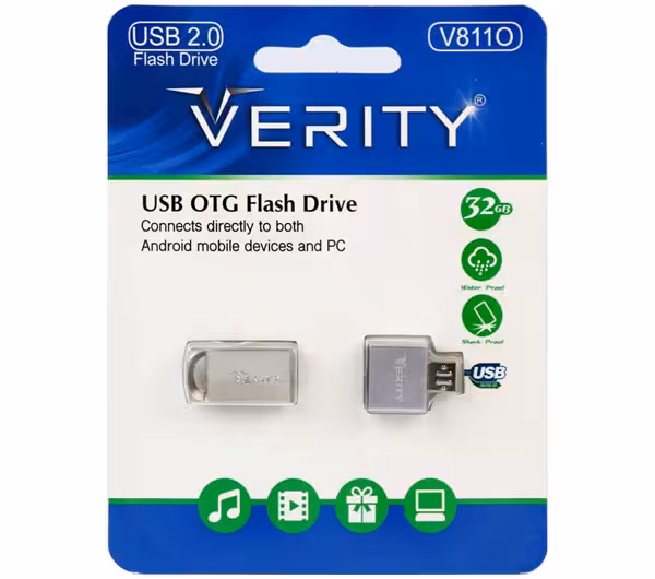 فلش مموری وریتی مدل V811O ظرفیت 32 گیگابایت