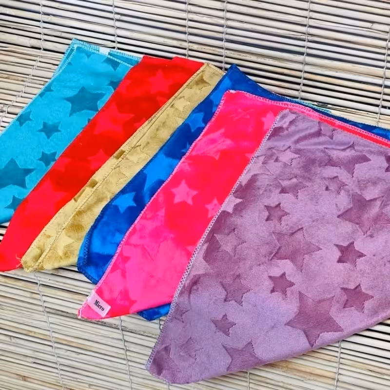 دستمال فله مخمل | amazonchi