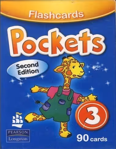 فلش کارت پاکتز 3 ویرایش دوم Pockets 3 2nd Edition Flashcards