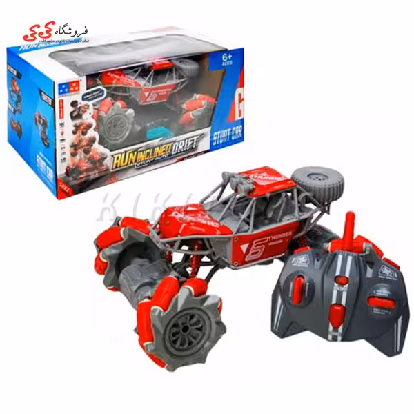 ماشین کنترلی افرودی چرخ کپسولی 360 درجه اسباب بازی DRIFT CAR