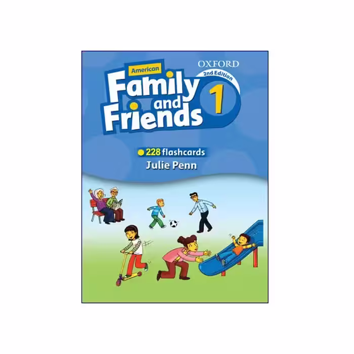 Americnan Family and Friends 1 Flash Card