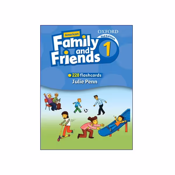 Americnan Family and Friends 1 Flash Card