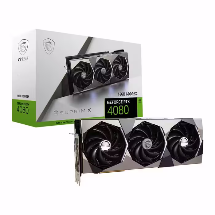 کارت گرافیک ام اس آی GeForce RTX 4080 16GB SUPRIM X