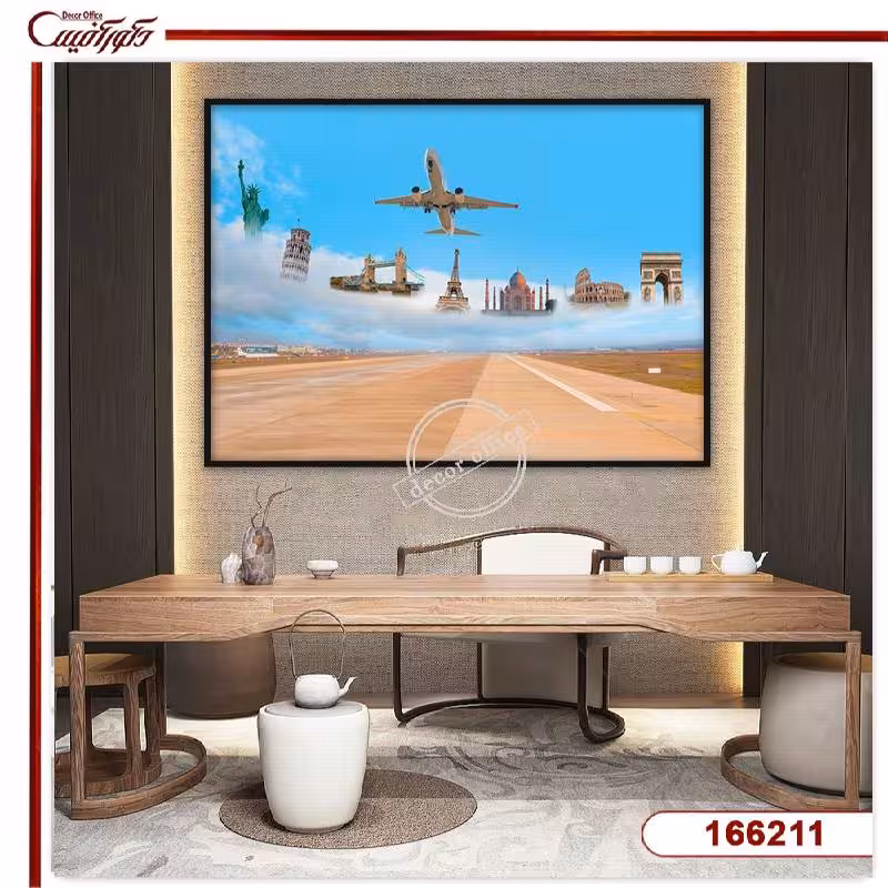 تابلو گردشگری باند هواپیما R166211
