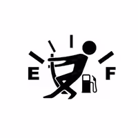استیکر درب باک مدل EF مشکی