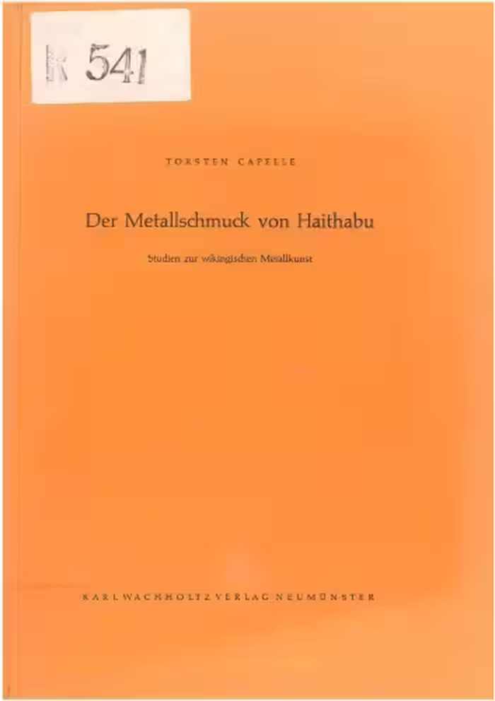 خرید و دانلود نسخه کامل کتاب Der Metallschmuck von Haithabu: Studien zur wikingischen Metallkunst