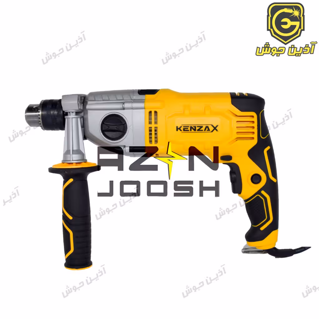 دریل چکشی گیربکسی 13 م.م 1050 وات کنزاکس Kenzax مدل KID-1105