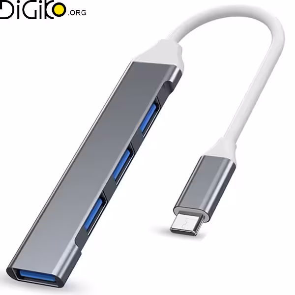 هاب USB با پورت تایپ سی مینی تک
