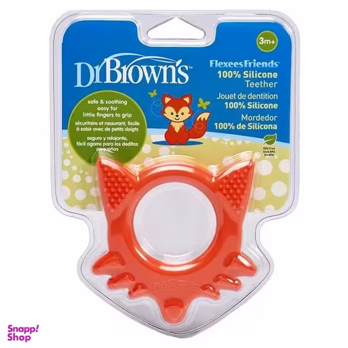 دندان گیر کودک دکتر براونز مدل روباه