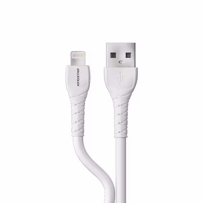 کابل تبدیل USB به لایتنینگ کینگ استار مدل K520i طول 0.25 متر