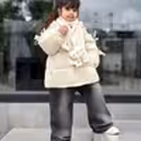 کاپشن دخترانه خرگوش کوچولو NZDE