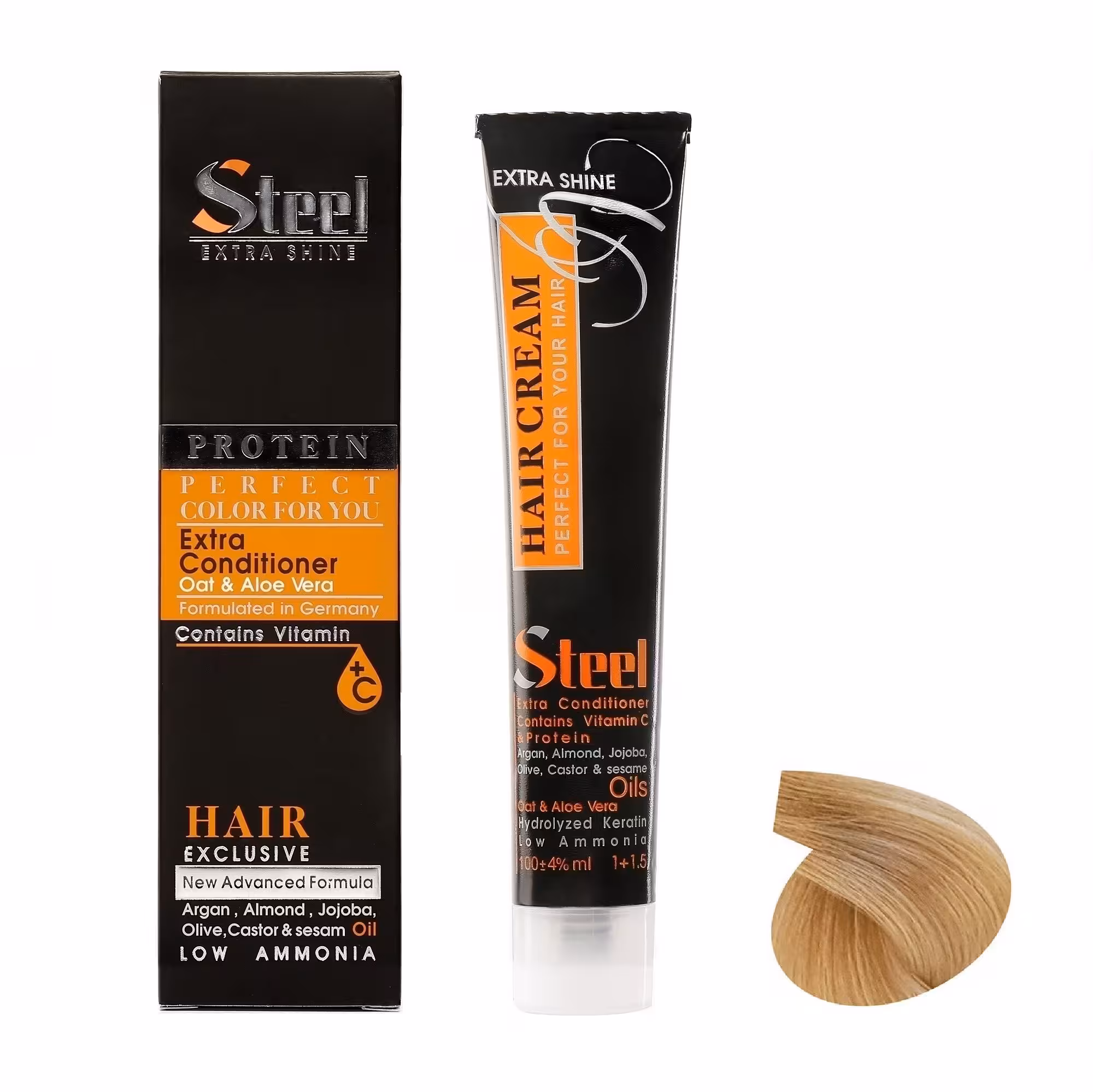 رنگ مو استیل شماره 10.0 حجم 100 میلی لیتر رنگ بلوند پلاتینه