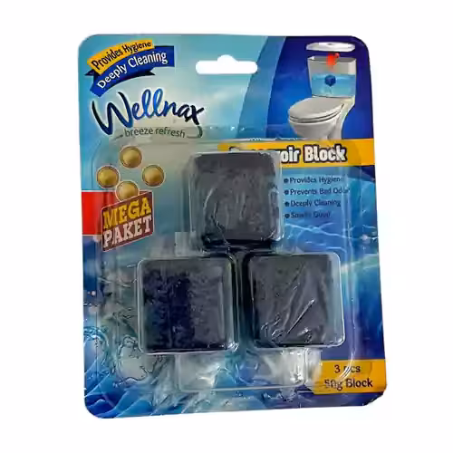 قرص جرمگیر توالت فرنگی ولناکس Wellnar Deeply Cleaning بسته 3 عددی