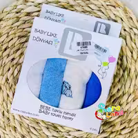 حوله دست و صورت کودک بی بی لایک بسته 4 عددی کد 03